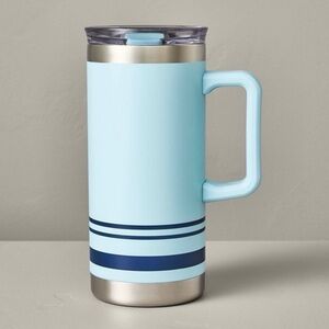 Hearth & Hand Magnolia 18oz Insulated Travel Mug Light Blue